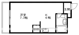 クローバーズマンション広和【3階】の間取り